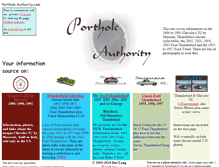 Tablet Screenshot of portholeauthority.com